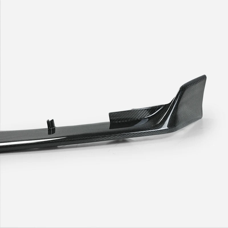 Для Honda НА Civic type R FK8 5 дверной люк OEM стиль углеродного волокна передний блеск для губ отделка бампера сплиттер Fibre набор спойлеров