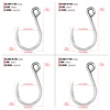 PROBEROS 100pc 1/0-11/0 Strong stainless steel Jigging Hook Jig Big Fishing Hook Saltwater Fish Hook ► Photo 2/5