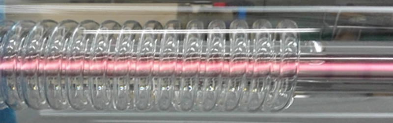 Laser inside of tube