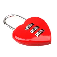 

Combination Lock 3 Digit Padlock Heavy Duty Weatherproof for Gym Sports