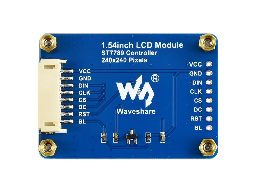 Polegadas Módulo Lcd 240x240 Tela Ips Cores Rgb 65k Interface Spi Vem com Exibições para Raspberry pi Arduino Stm32 Etc. 1.54 Quadro demonstração - Imagem 4