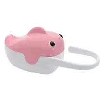 Креативный милый чехол для хранения детских сосок в форме рыбки, пищевой пластиковый держатель экрана для сосков с кольцом и ручкой, портативный