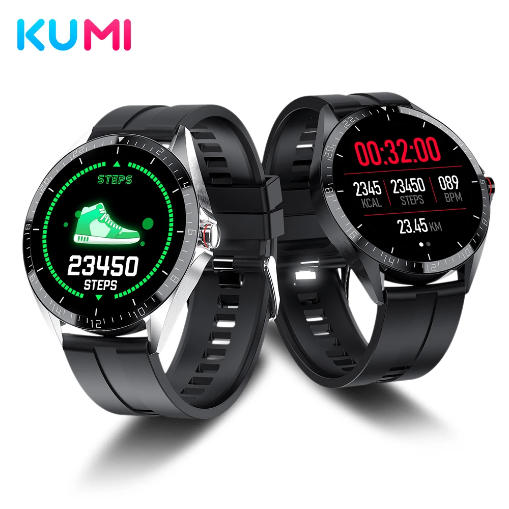 Глобальная версия Куми GW16T Smartwatch спортивные часы монитор сердечного ритма во