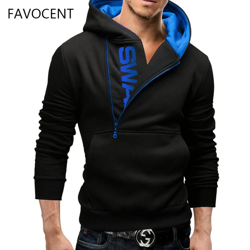 FAVOCENT Hoodie Oblique Zipper Solid Color Hoodies Men Fashion Letter Tracksuit Male Sweatshirt Hoody Mens Purpose Tour M-6XL FAVOCENT Hoodie Oblique Zipper Solid Color Hoodies Men Fashion Letter Tracksuit Male Sweatshirt Hoody Mens Purpose Tour M-6XL