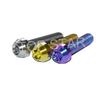 

2 pcs M6 x 25 Grade5 Titanium Bolts for Racing Motorbike