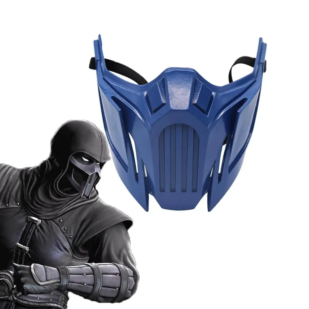 Игры Mortal Kombat 11 цветов в виде скорпиона маска Косплэй реквизит Смола унисекс NOOB