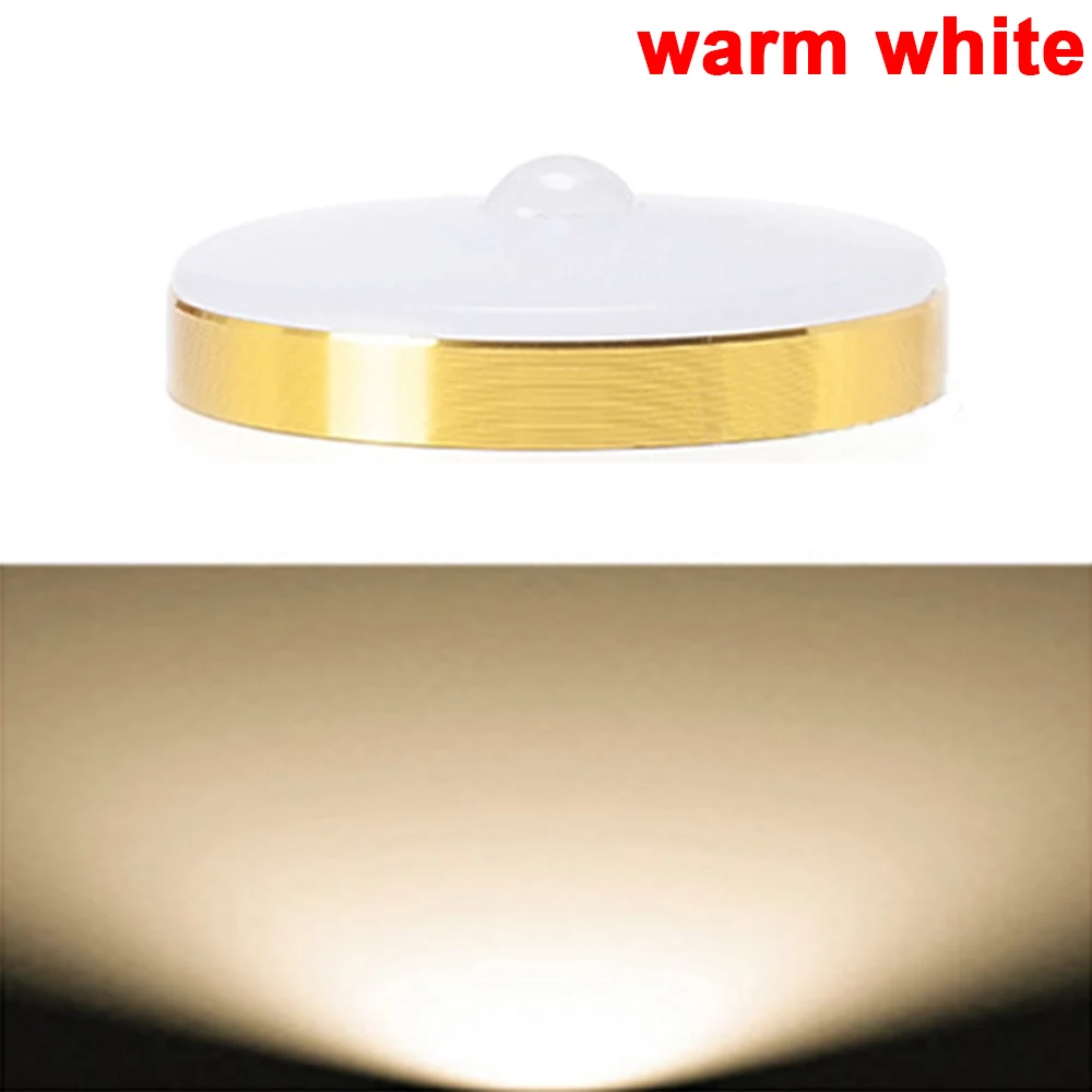 

5V LED Magnetic Nightlight Motion Sensor Closet Stair Wall Light USB Rechargeable for Hallway Bedroom Kitchen white /warm white