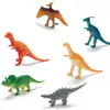 12Pcs/ 24Pcs Dinosaur Toys Cognitive Ability Burrs-free Smell-less Mini Dinosaur Figure Toys Set for Children 1