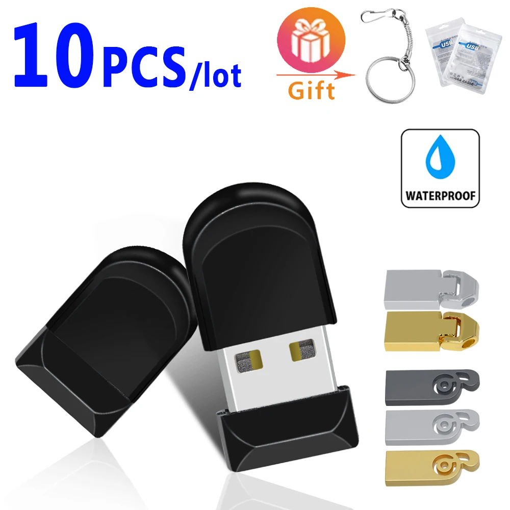 Флеш-накопитель usb Super mini 4 ГБ 8 16 32 64 миниатюрный флэш-накопитель 10 шт. | Компьютеры