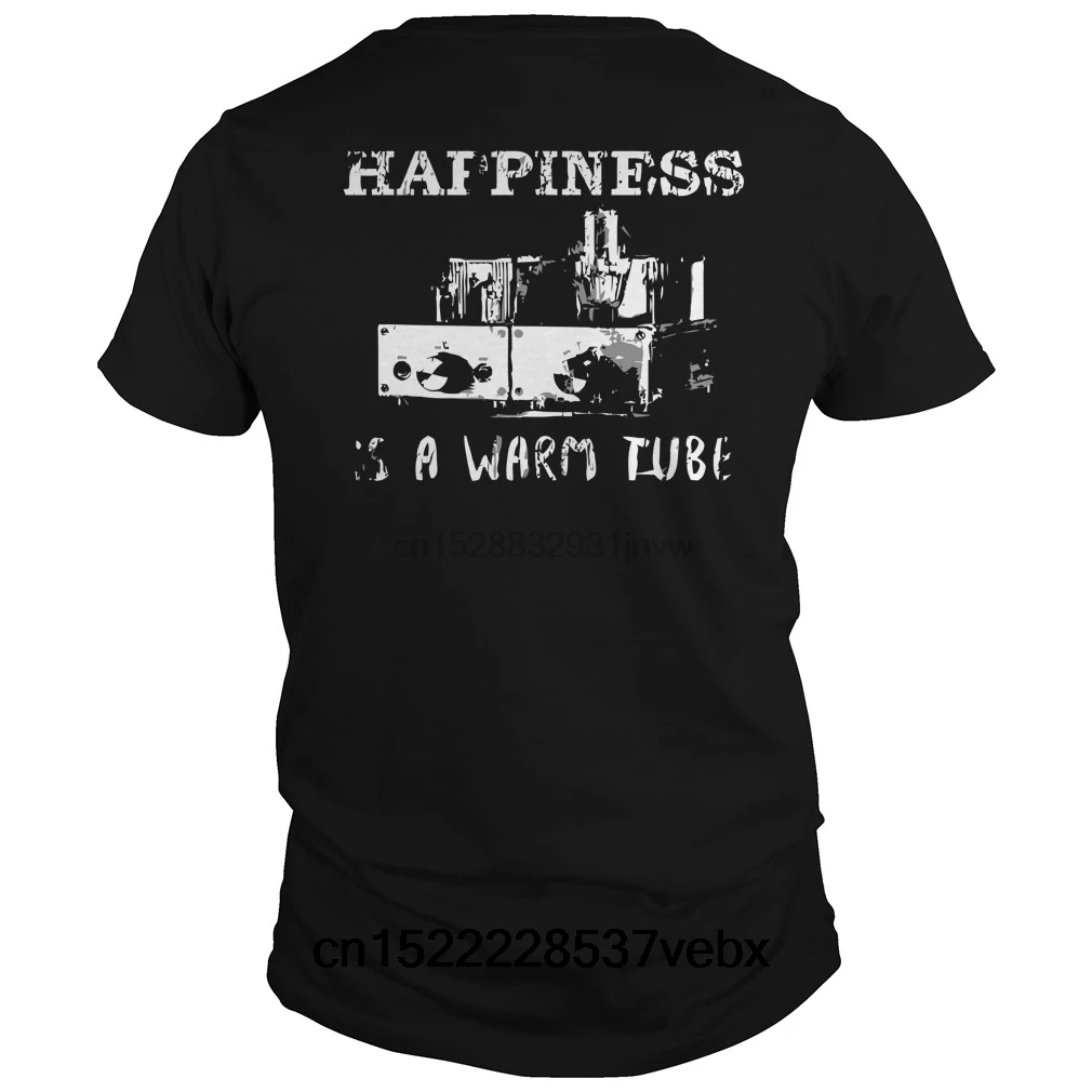 Забавная Мужская футболка новинка инженер-вакуумная трубка аудиофил наушники Amp