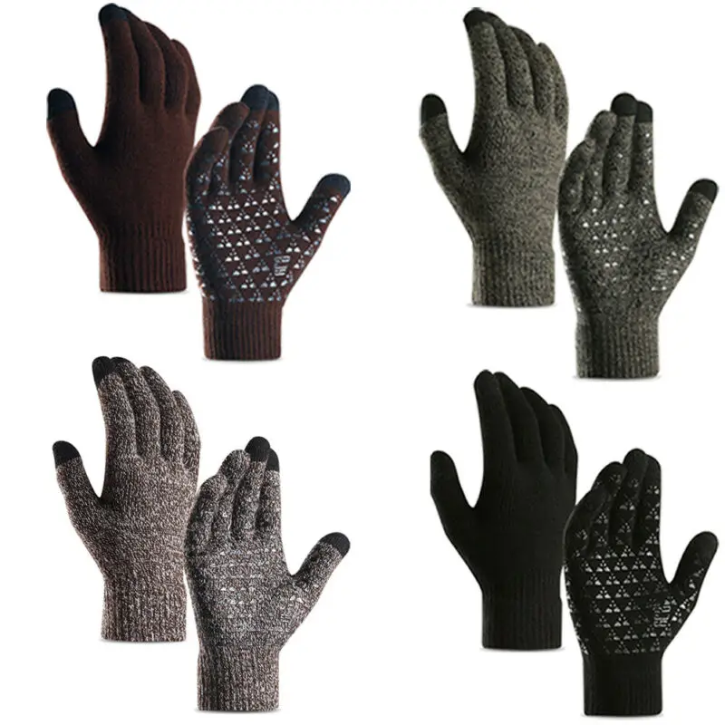 Ladies Men and Women Winter Gloves Ski Snowboard Snow Thermal Solid Unisex New Winter Gloves for Men Women Snowboard Gloves