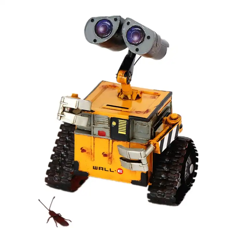 Wall E Robot Movie Model Koudgewalst Staal Metalen Action Figure Speelgoed Pop Robote Handgemaakte Ambachten Juguetes Figuras Kakkerlak Wall E Aliexpress
