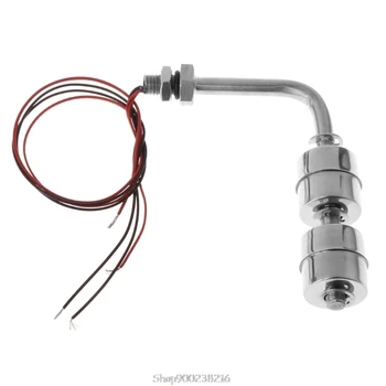 

Stainless Steel Right Angle Water Level Sensor Liquid Float Switch Tank Pool 10W N06 20 Dropship