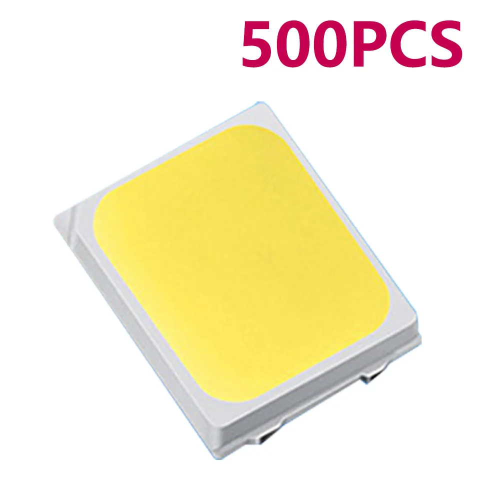500 Pz Led Perline Rame 3V Smd5730 Smd283560-65Lm Led Diodo Luminescente 0.5W Led Chip Super Luminoso Led Perline Bianco Caldo