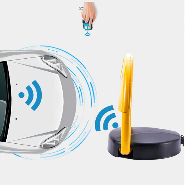 $ Remote Control Sensor Automatic Parking Barrier Thickened Parking Space Intelligent Car Parking Lock Block Anti Parking Blocker