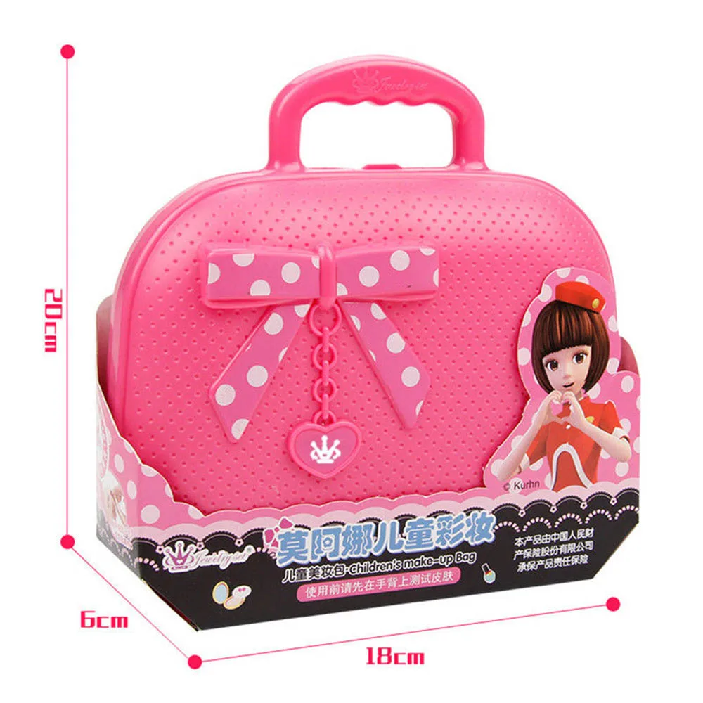 

Princess Makeup Set Toy Cosmetic Girls Kit Eyeshadow Lip Gloss Blushes For Kid