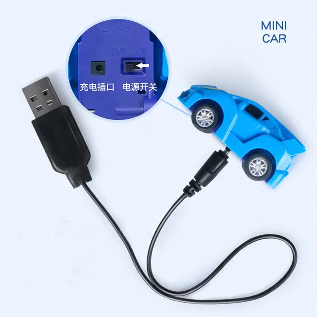 Hot Sales Mini Cartoon RC Small Car Analog Watch Remote Control Cute Infrared Sensing Model Batteryed Toys For Children Gifts 4