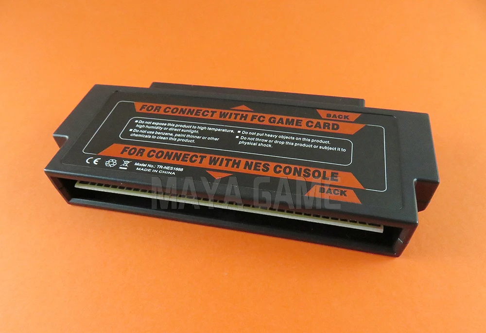 Адаптер конвертер 60 Pin в 72 Pin для консольной системы nintendo NES 60PIN FC игра в 72PIN для NES конвертер