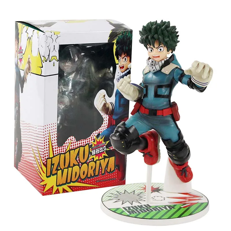 22 см аниме My Hero Academy Midoriya izku ПВХ фигурка Коллекционная модель игрушка кукла подарок на день рождения для детей 2019 Новинка Горячая