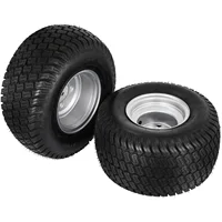 VEVOR-neumáticos Go Kart de 4 capas, llanta para neumáticos de 18x9.5-8, conjunto de ruedas de carrito de Golf, dos para Sopladores de giro cero, remolques de utilidad