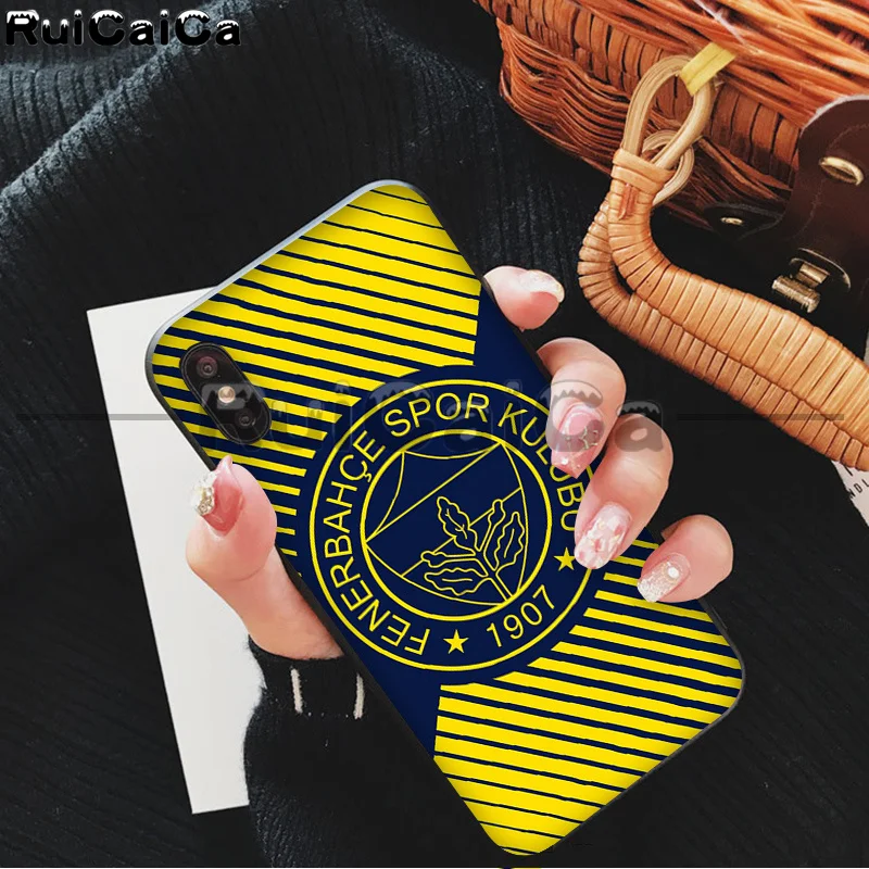 Чехол для телефона RuiCaiCa Turkey Fenerbahce футбол Coque Shell для iPhone 6S 6plus 7 7plus 8 8Plus X Xs MAX 5 5S XR 11 11pro - Цвет: A8