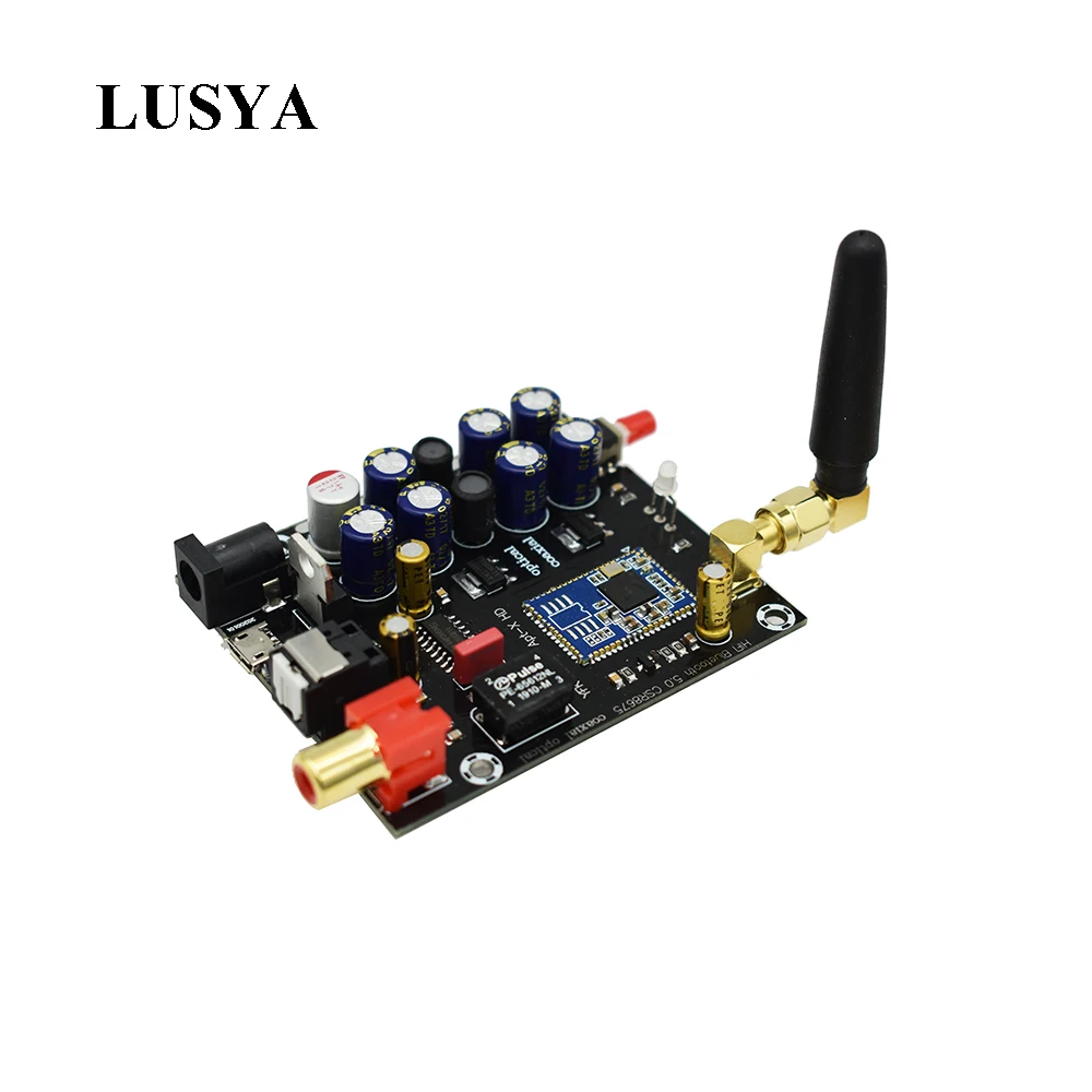 Lusya Csr8675 Bluetooth 5 0 беспроводные приемники APTX HD LDAC Цифровой оптический коаксиальный