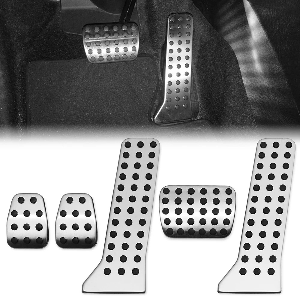 Car Foot Fuel Pedal Brake Clutch Pedals Cover Foot Rest Pedal Cover Pad FOR MAZDA 2 3 6 Demio Axela ATENZA CX-5 CX5 CX-3 CX9 CX7 car accessories car pedals pedal cover