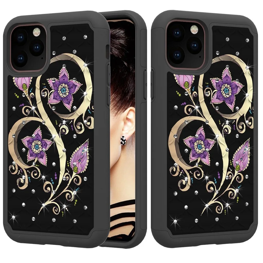 Dream Crystal Style Phone Case For iPhone 11Pro Max Dirt-resistant Slim Fashion Soft Cases Shockproof Dust-proof Phone Case