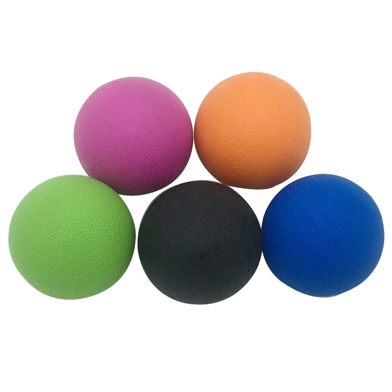 1PC Massage Ball TPE Relaxing Body Muscles Stress Reliever Relieve Fatigue Yoga Fitness Tools Fascia Acupressure Equipment |