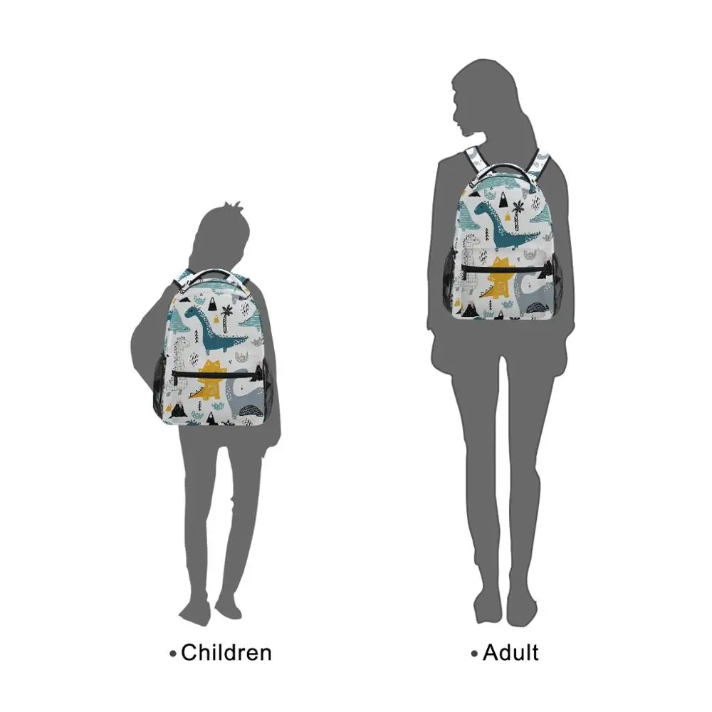 New Dinosaur Printing  School Bag Children Backpack Boy Girl School Backpack Cartoon animal Student Bag for kids book Backpack