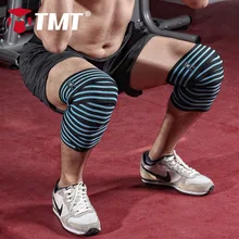 TMT Отрегулируйте магнитное колено эластичное Бандажное обертывание 180 см фитнес тяжелая атлетика приседания, тренировка оборудования аксессуары Спортивная безопасность