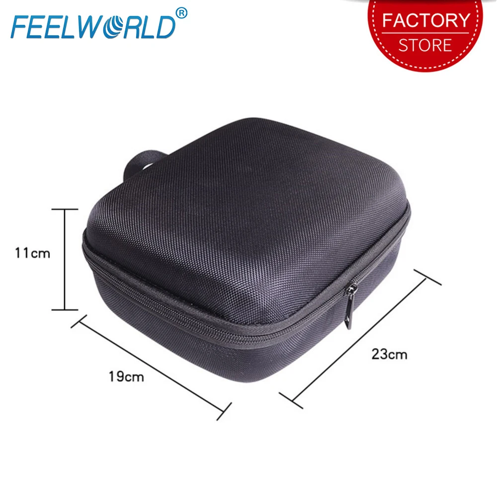 

FEELWORLD Camera Field Monitor Bag Carrying Case Photographic Equipment Bag for 7 inch DSLR Camera Monitor