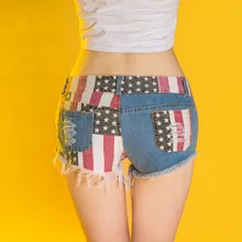 Лидер продаж, летние рваные джинсы для женщин, женские джинсовые шорты с низкой талией, обтягивающие супер короткие потертые джинсы с дырками