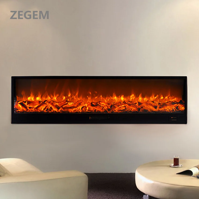 Factory sale various widely used modern insert flame fireplace electric  150*20*50cm - AliExpress