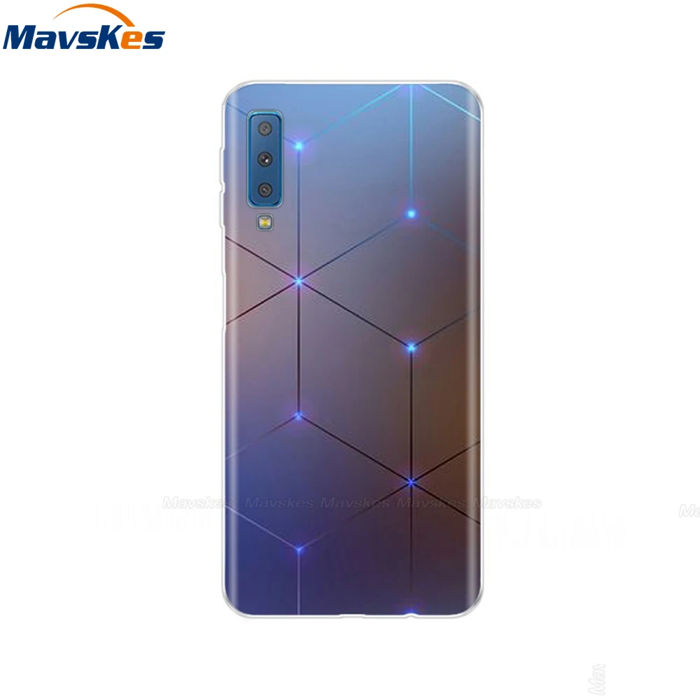 Силиконовый чехол для samsung Galaxy A7 чехол A750 A750F чехол 6,0 'TPU чехол для телефона samsung A 7 750 750F Fundas Coque - Цвет: 36
