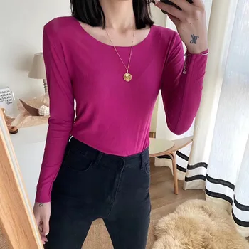 

2020 New Casual Wild Long Sleeve T-Shirt Bottoming Shirt