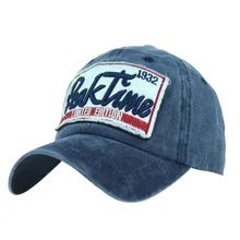 Мужкая цельнокроенная буквы бейсболки мыть полная шляпа окантовкой шляпа от солнца для мужчин и женщин новые бейсбольные кепки