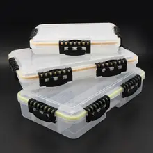 

Fishing Tackle Box Large Capacity Waterproof Double Sided High Strength Fishing Accessories Lure Hook Storage Fishing Boxes