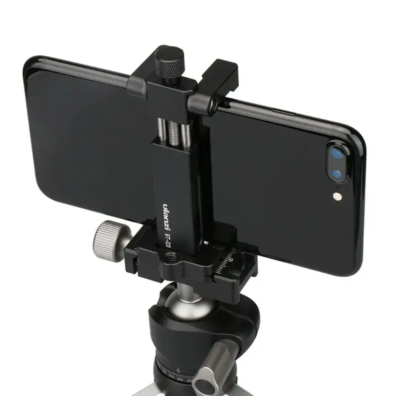 Ulanzi ST-03 складной металлический штатив для мобильного телефона держатель зажим для iPhone7 samsung Xiaomi смартфонов LX9A