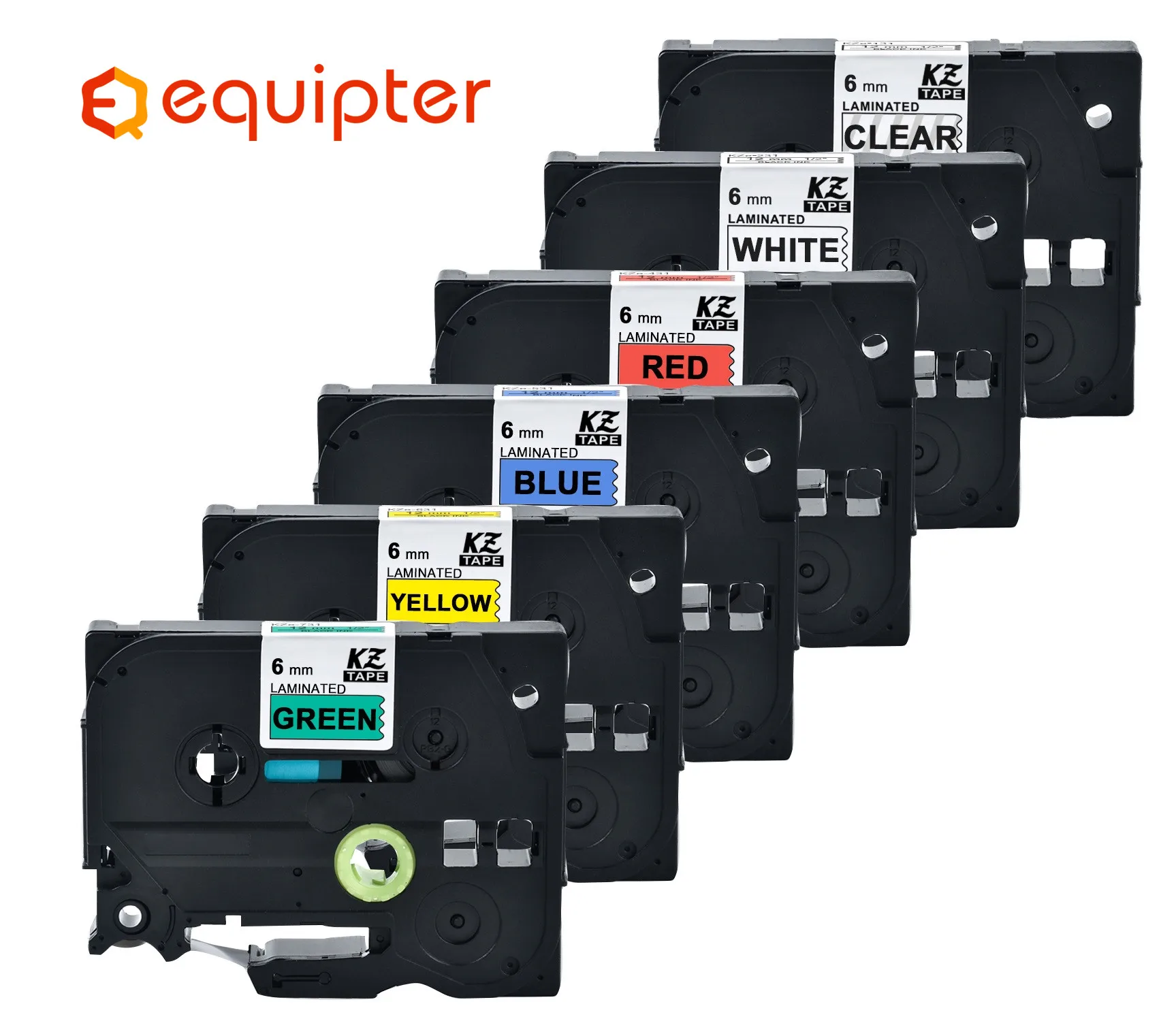 

Mixed 30 colors 6mm tze231 Compatible Laminated Label Tape Cassette Cartridge for Brother P-Touch Printer Tze-211 Tze111 Tze213