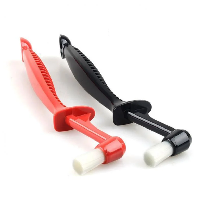 

European-style brewing brush head semi-automatic coffee machine stove head cleaning anti-scalding PA66 elbow bristle brush
