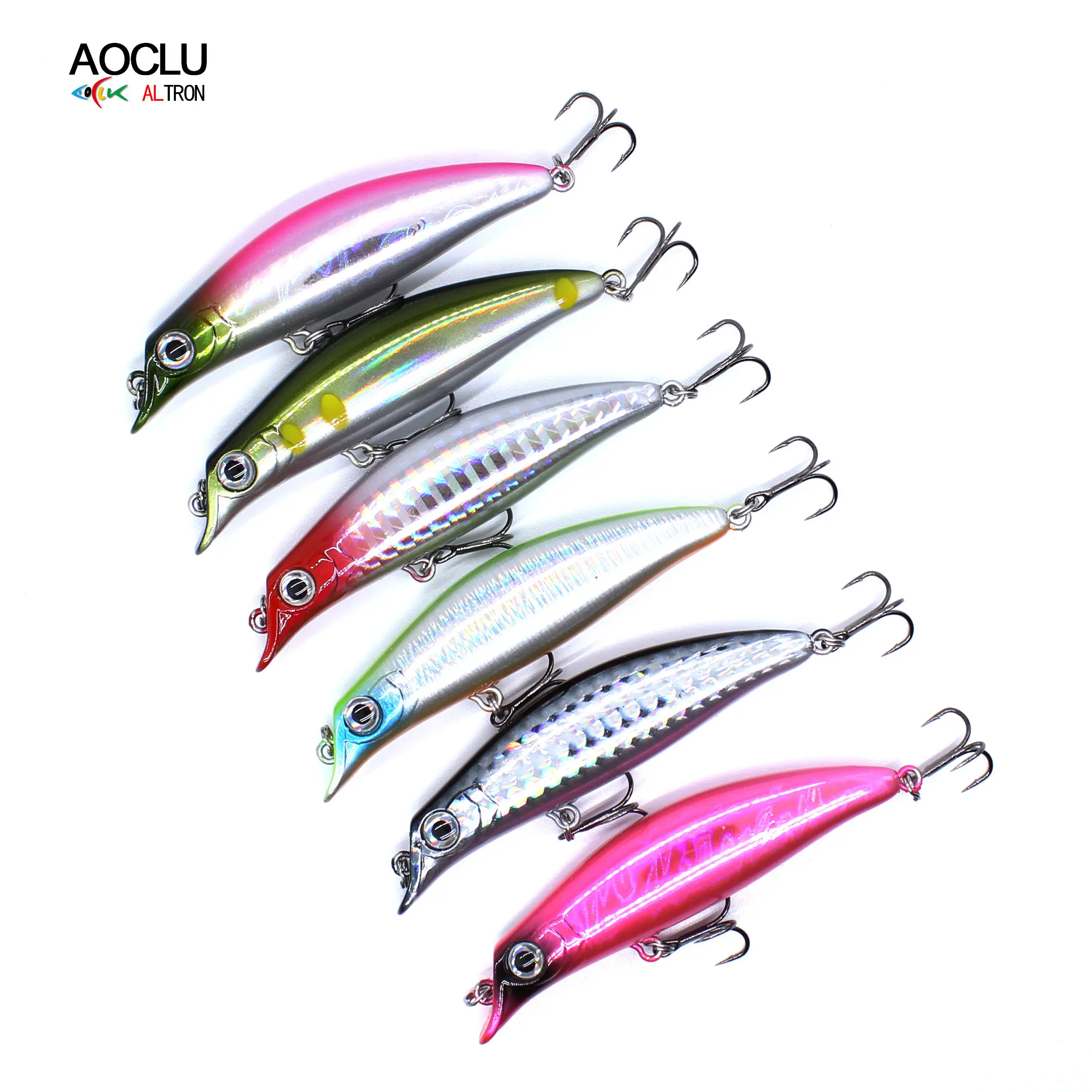 AOCLU Topwater Hybird  ϵ ̳ ̳ ƽ , 轺 ۾ Ʈ  UV ,  ߱, 75mm, 6.5g