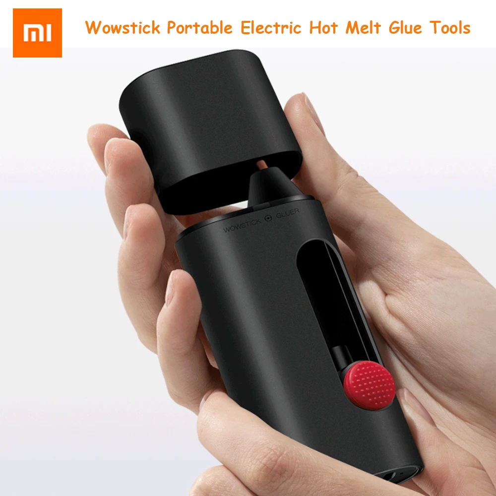 Wowstick-cordless Elétrica Hot Melt Cola Pen Gluer Tipo-c Caneta de Cola Recarregável Faça Você Mesmo Arte Artesanato Xiaomi Cola em Bastão 20 Pcs 2000mah