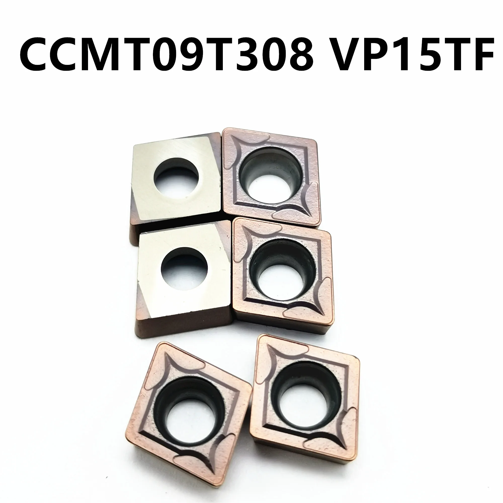 

Tungsten Carbide CCMT09T308 VP15TF Internal Turning Tool Carbide Insert CNC Lathe Tool