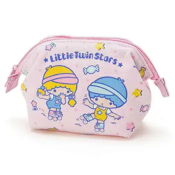 

New Little Twin Stars Canvas Zipper Coin Purse Wallet Girls Kids Cute Cartoon Gudetama Lazy Egg Mini Headphone Key Storage Pouch