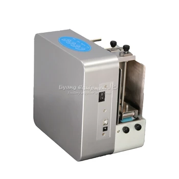 

LY 600F foil press machine digital hot foil stamping printer machine for tea present bags