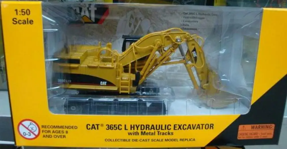 1/50 гусеничный трактор Norscot Cat 365C L передняя Лопата литая под давлением модель NIB 55160