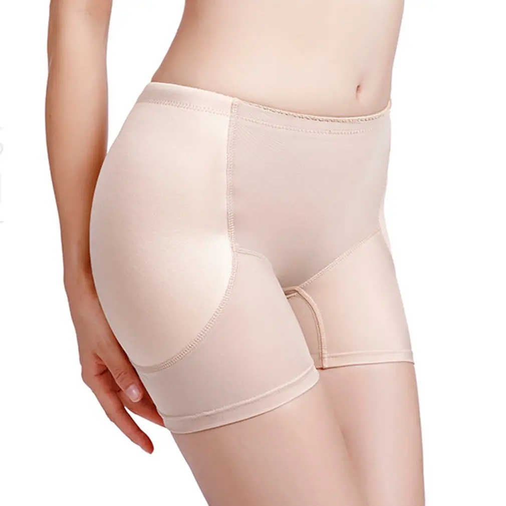 Fashion Breathable High Waist Fixed Sponge Cushion Body-lifting Hip-shaping Pants Butt Lifter Body Shaper