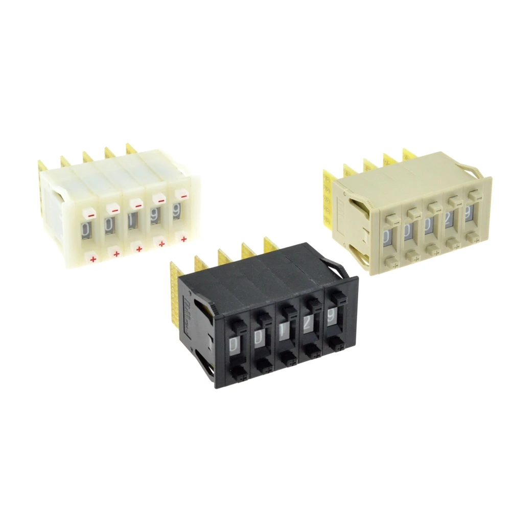 Thumbwheel Switch BCD Binary Switch 8421C 09 Digits Thumbwheel