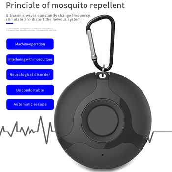 

Electronic Ultrasonic Insect Repellent USB Rechargeable Mosquito Killer Trap Pest Control Anti Fly Roach Mice Repeller Device